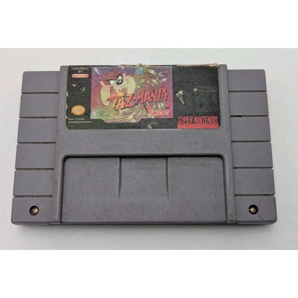 Taz-Mania‎ (Super Nintendo Entertainment System, 1993) Cartridge Only